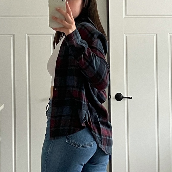 GARAGE BOYFRIEND FLANNEL - Picture 2 of 4